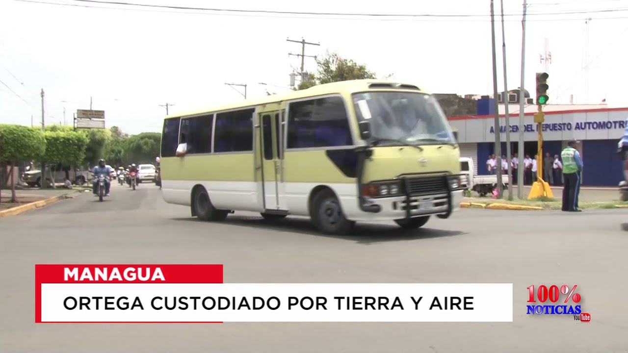 Así salió la pareja presidencial de Nicaragua tras participar en el primer día del dialogo nacional.