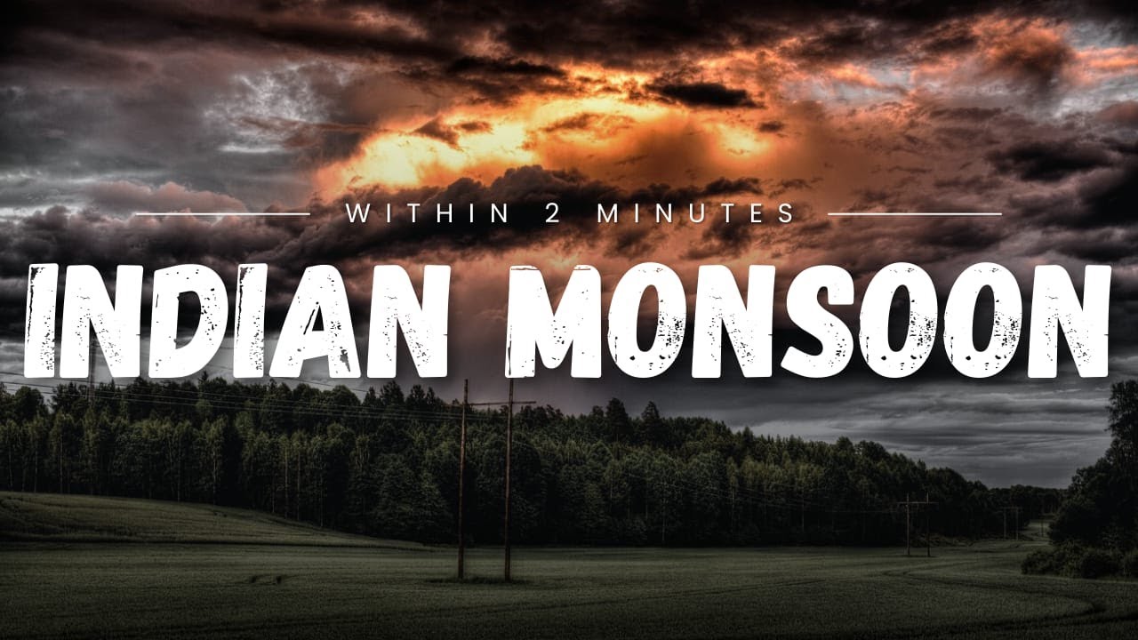 What Is A Monsoon? Indian Monsoon Explained| Geography| In Tamil #geography #cds #cdsprepration