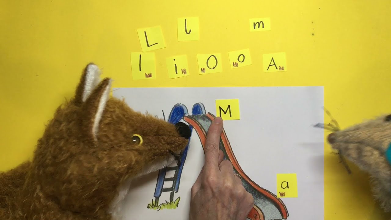 Die Silbenrutsche - Hilfe beim Lesenlernen erkl&auml;rt von Ratte Hein