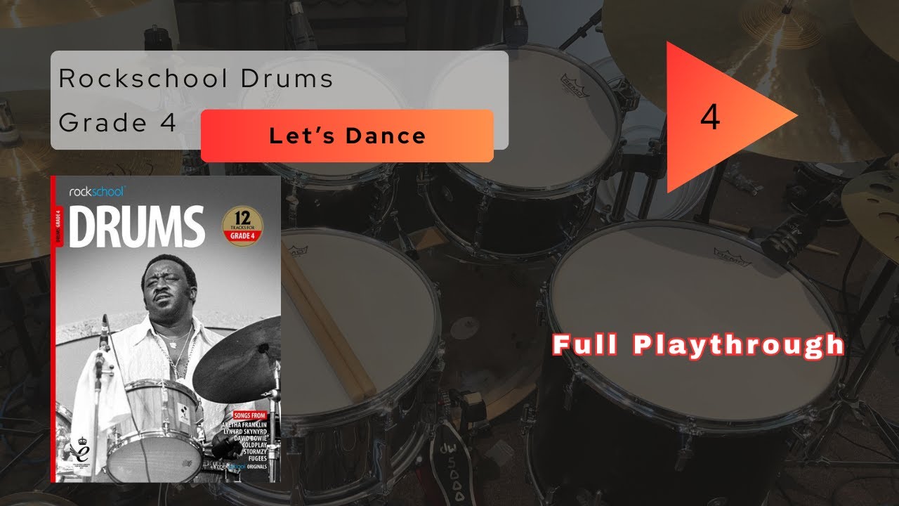 Rockschool Drums Grade 4 - Let's Dance