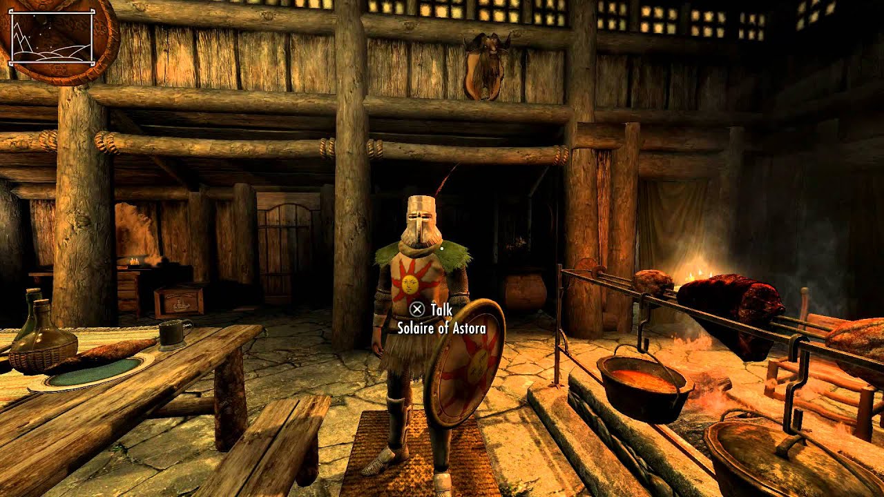 Dark Souls - Knight Solaire of Astora Follower mod for Skyrim