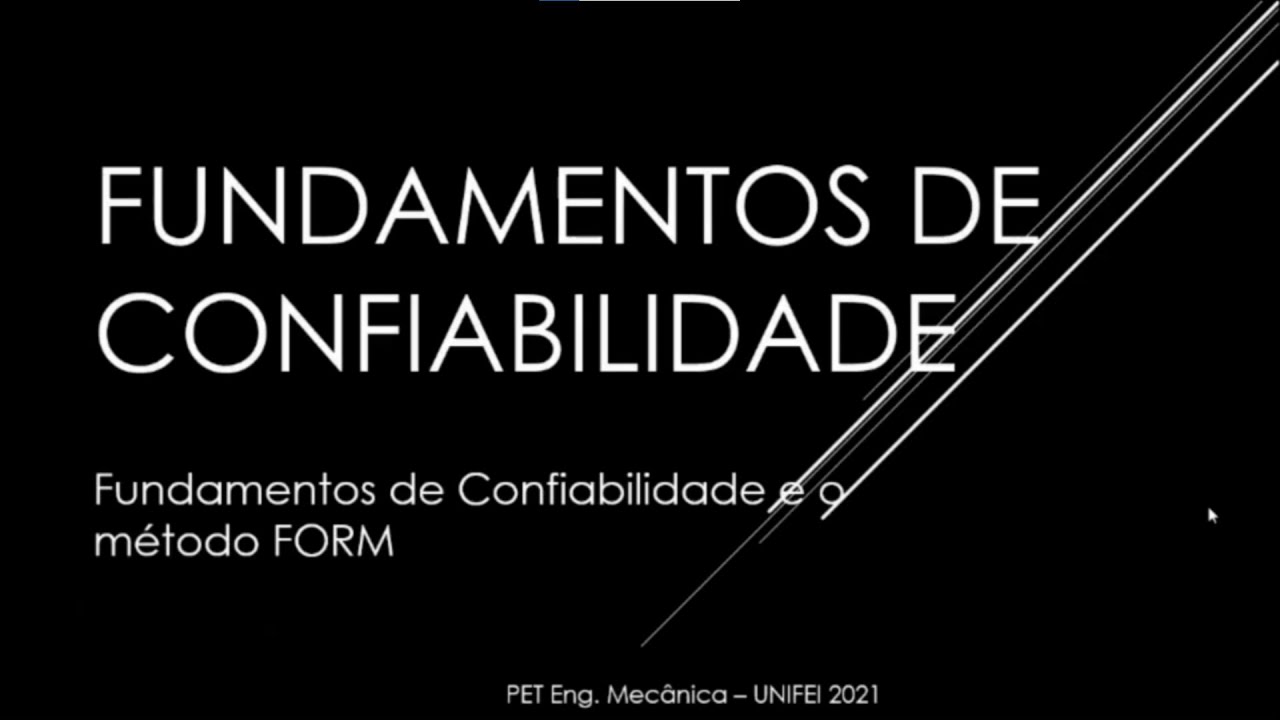 Fundamentos de confiabilidade (Método FORM)