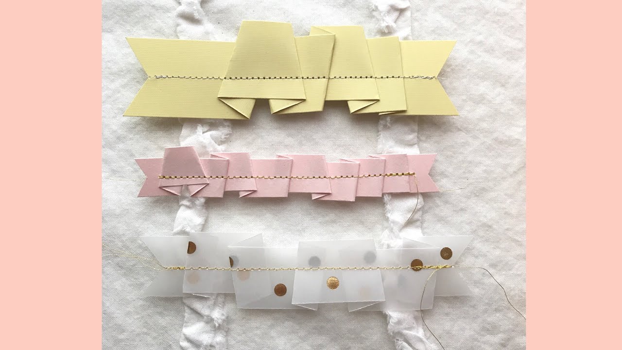 How I Create Ruffled Paper Strip Embellishments
