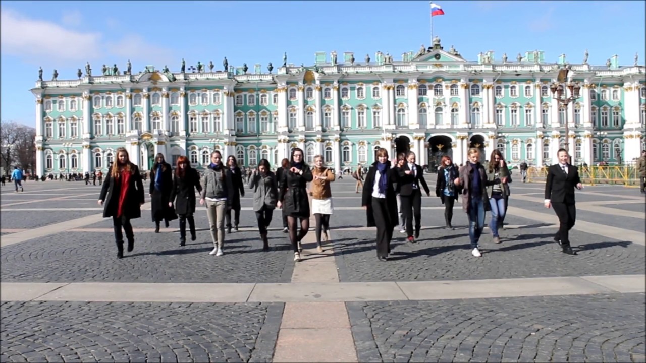 St. Petersburg believes in Sherlock flash mob