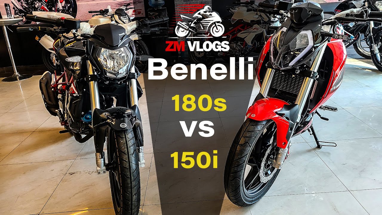 Benelli TNT 150i vs 180s 2021 | Comparison video