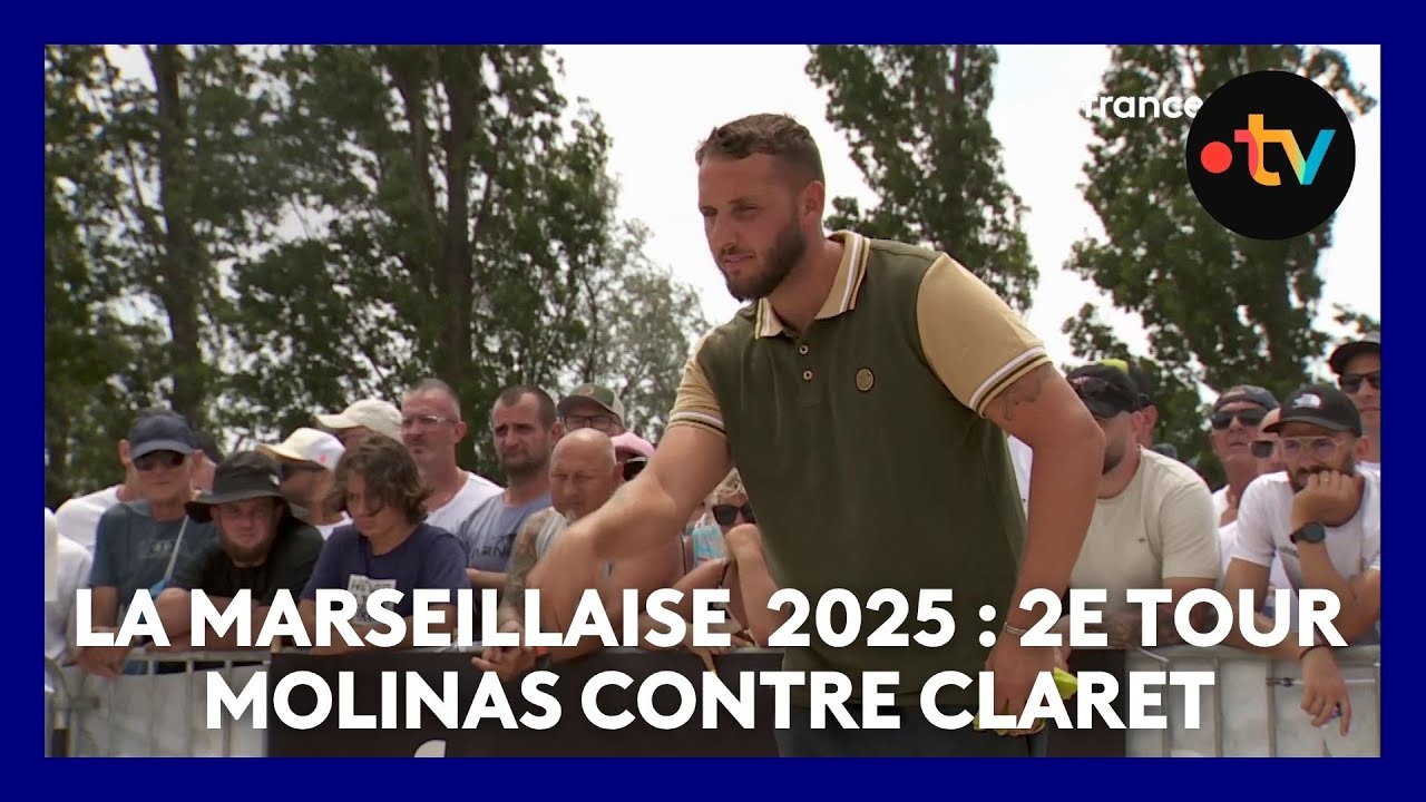 La Marseillaise à pétanque 2025 : 2ᵉ tour Molinas contre Claret