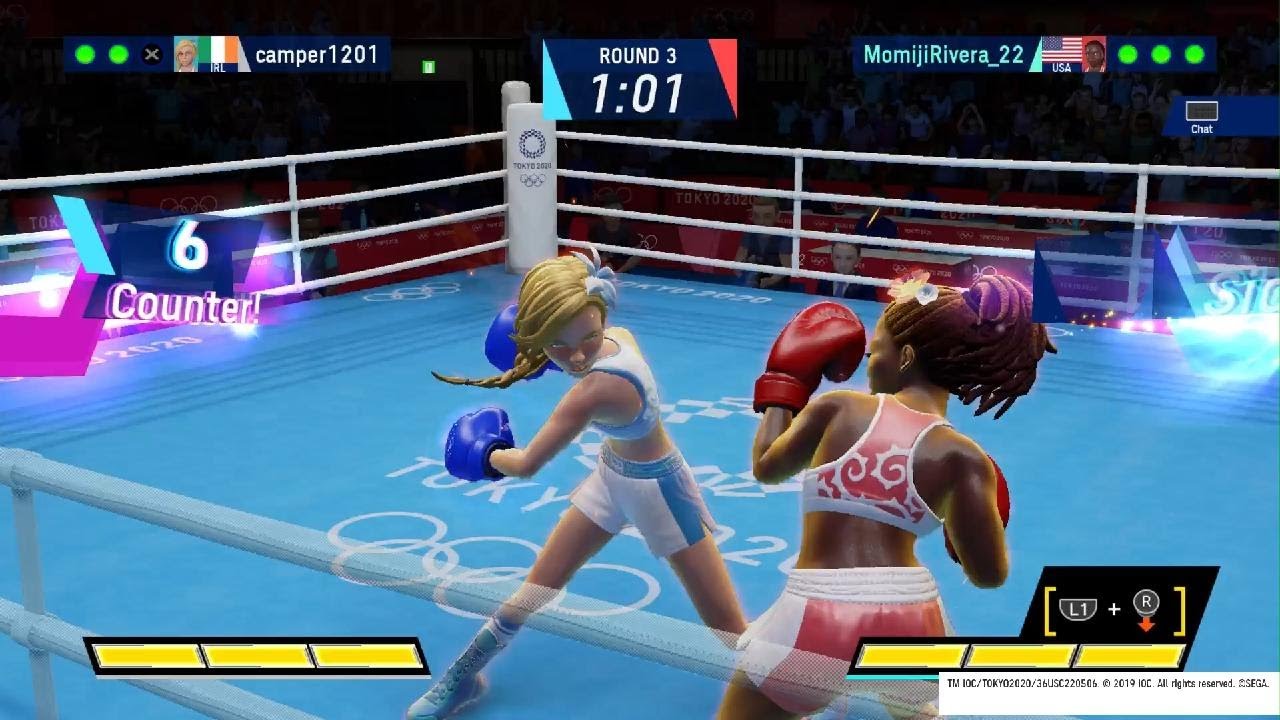 OLYMPIC GAMES TOKYO 2020Boxing Amanda vs Jessie