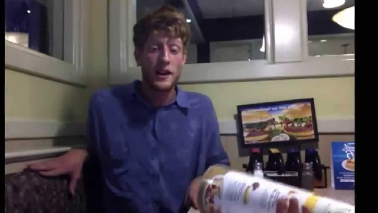 Kid tripping on dxm at IHOP