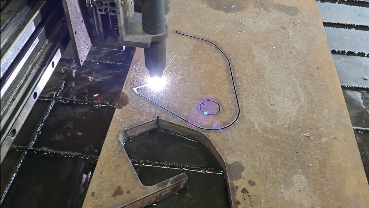Plazma CNC palenie blachy 20mm