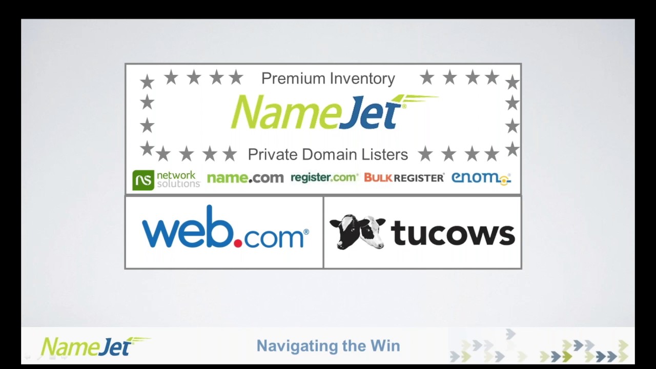 NameJet Webinar, Navigating the Win: Part One