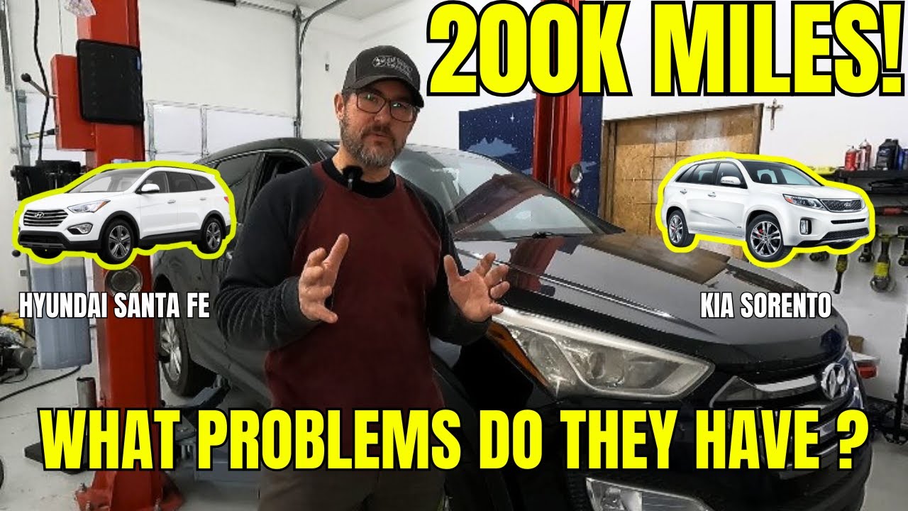 Used Hyundai Santa Fe and Kia Sorento buyer's guide (over 200k miles)