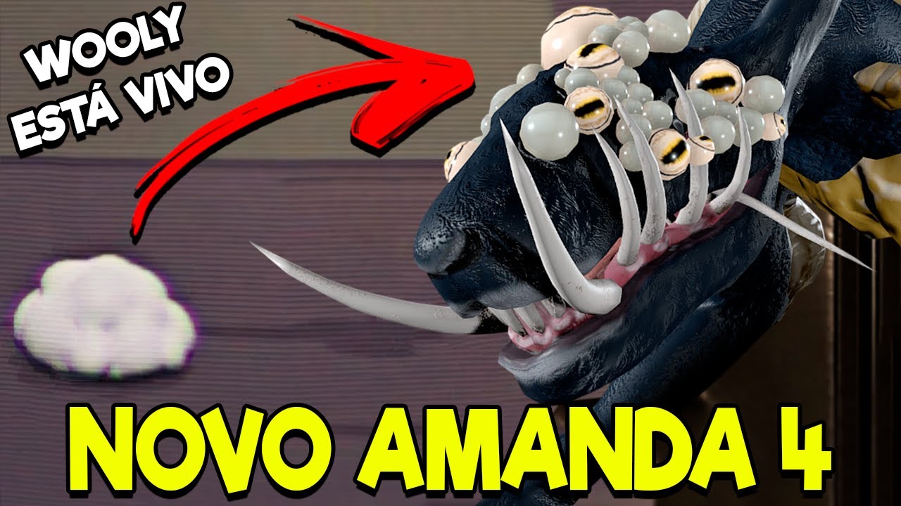 🚨Amanda The Adventurer 4 terá WOOLY como vilão principal