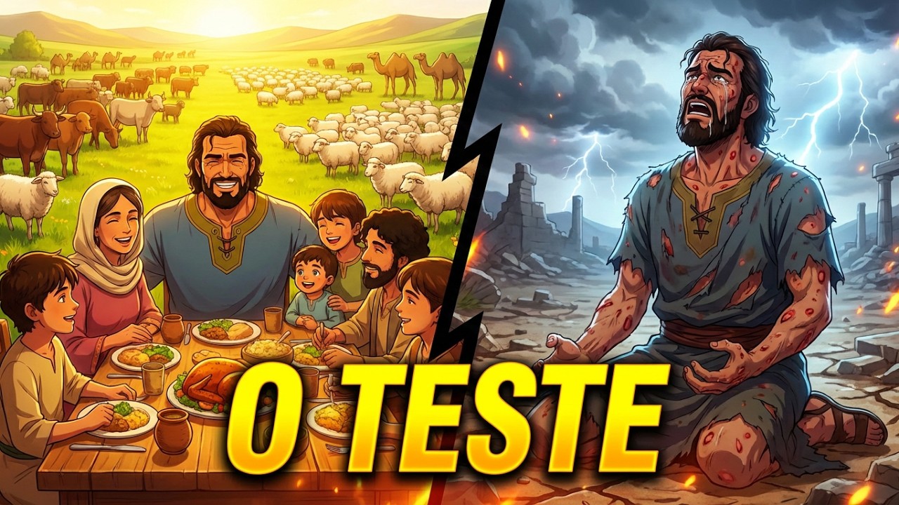 A História de Jó - Quando Tudo é Tirado e Só a Fé Permanece!!