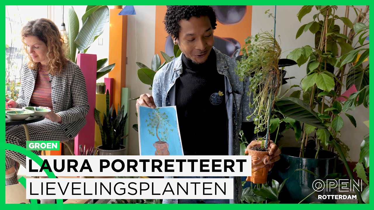 Illustrator Laura vereeuwigt lievelingsplanten in Stek: &lsquo;Leuk en uitdagend&rsquo; | GROEN