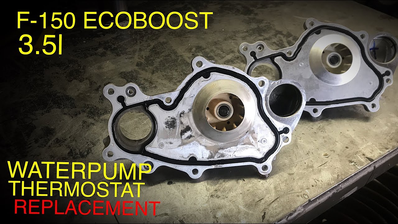 Замена водяного насоса и термостата Ford F-150 3.5l Ecoboost (полное руководство)