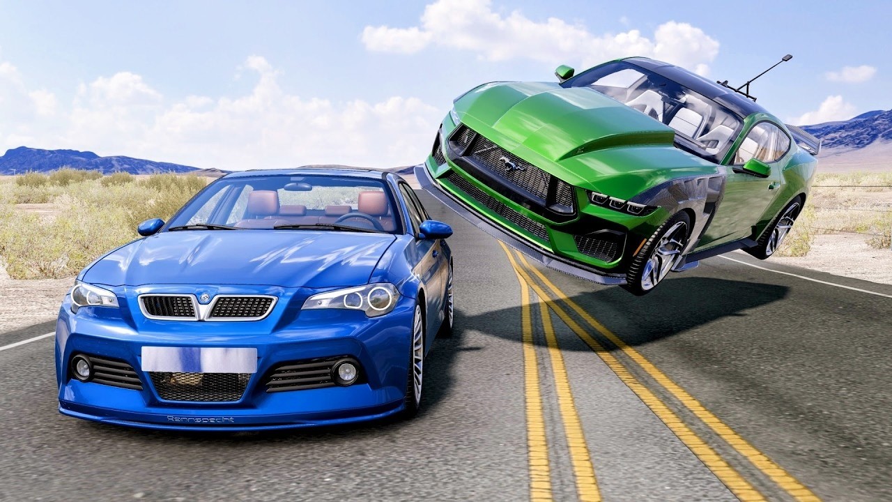 High Speed Car Crsh at Hightway 😱🤯 #31 | | BeamNG.Drive
