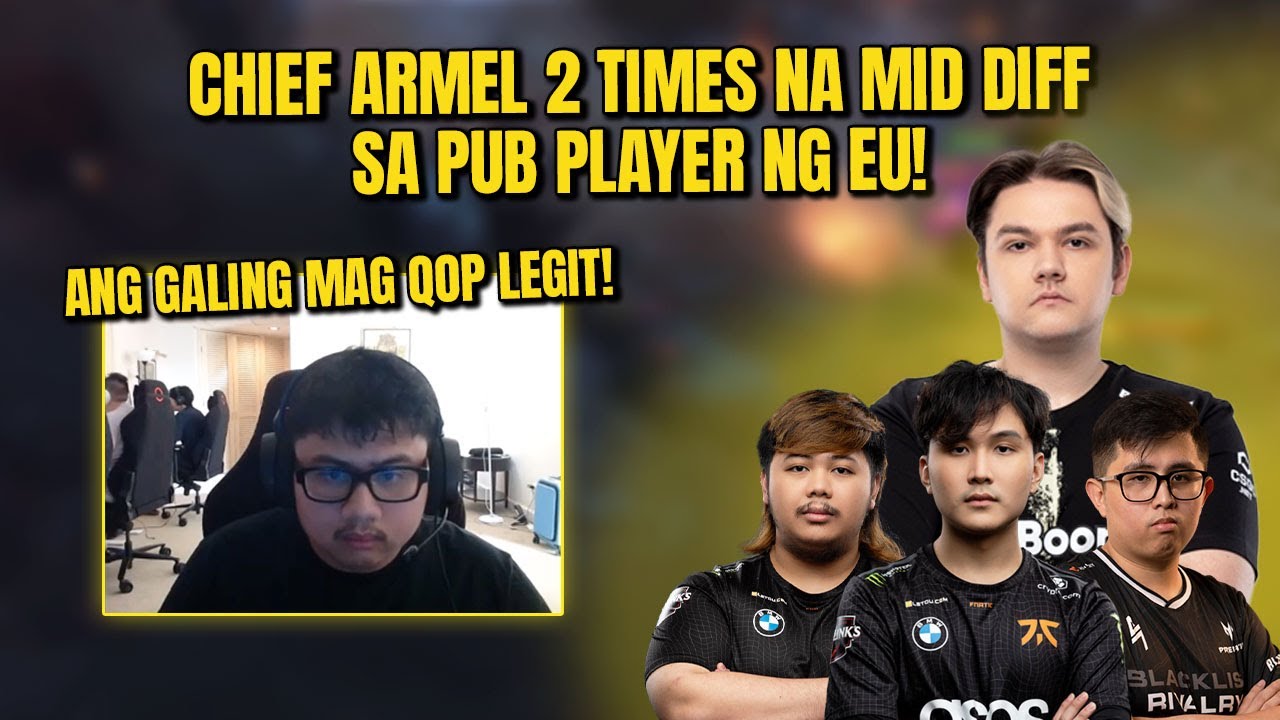 ARMEL, BILIB SA QOP ENJOYER NG EU - 2 TIMES NA MID DIFF SI CHIEF!