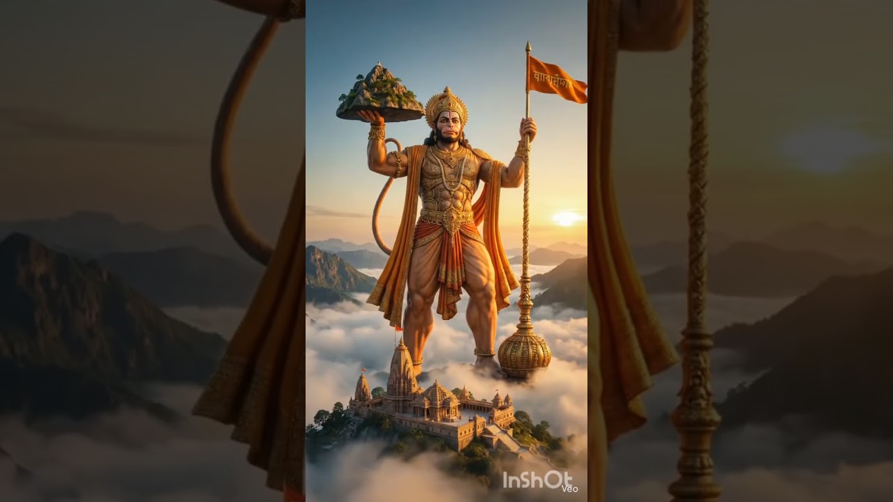 Hanuman chalisa - sabai bhakta Jan ko manokama Pura hos#human #youtube #viralvideo #newtrending 🌹🔱🙏