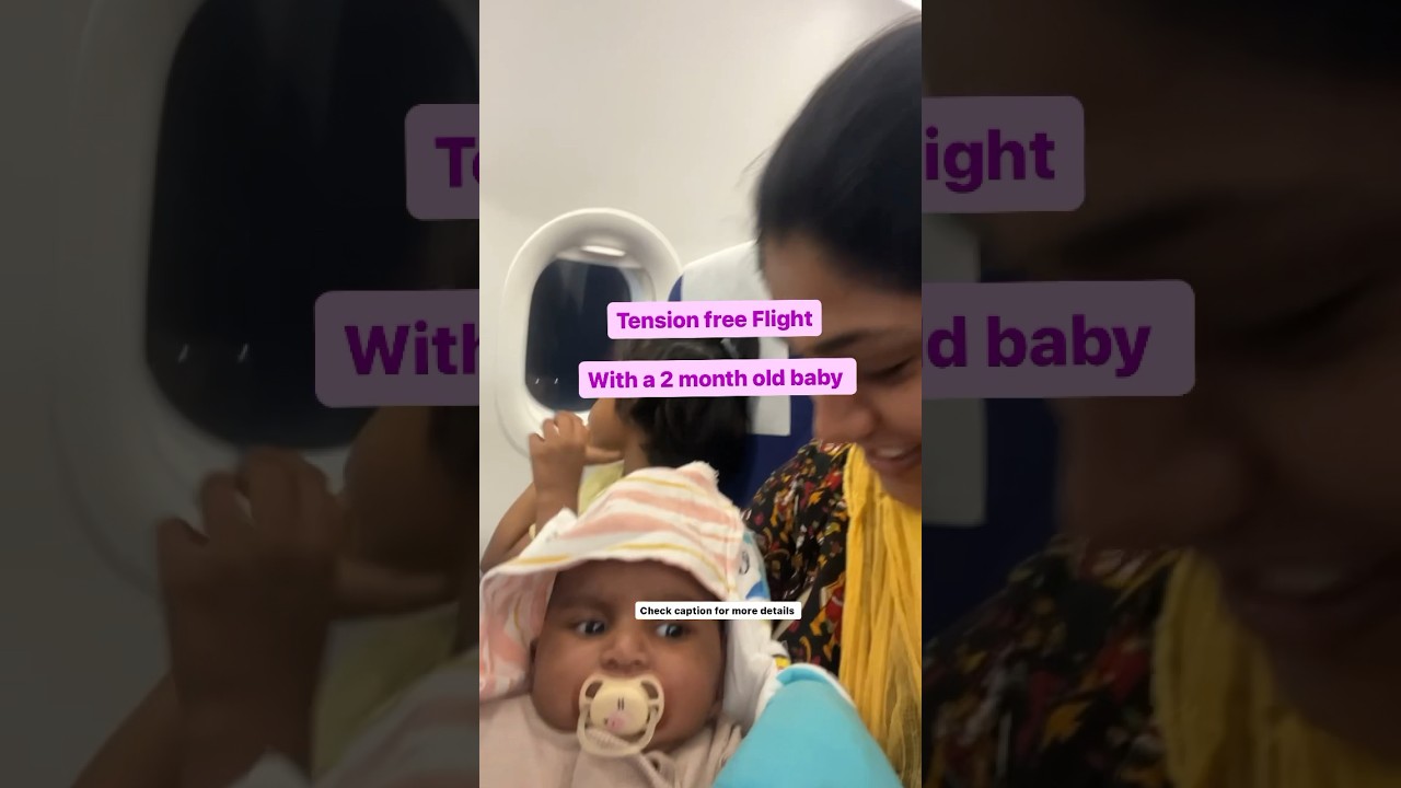 Tips to carry infants in flight ( India ) | Documents required