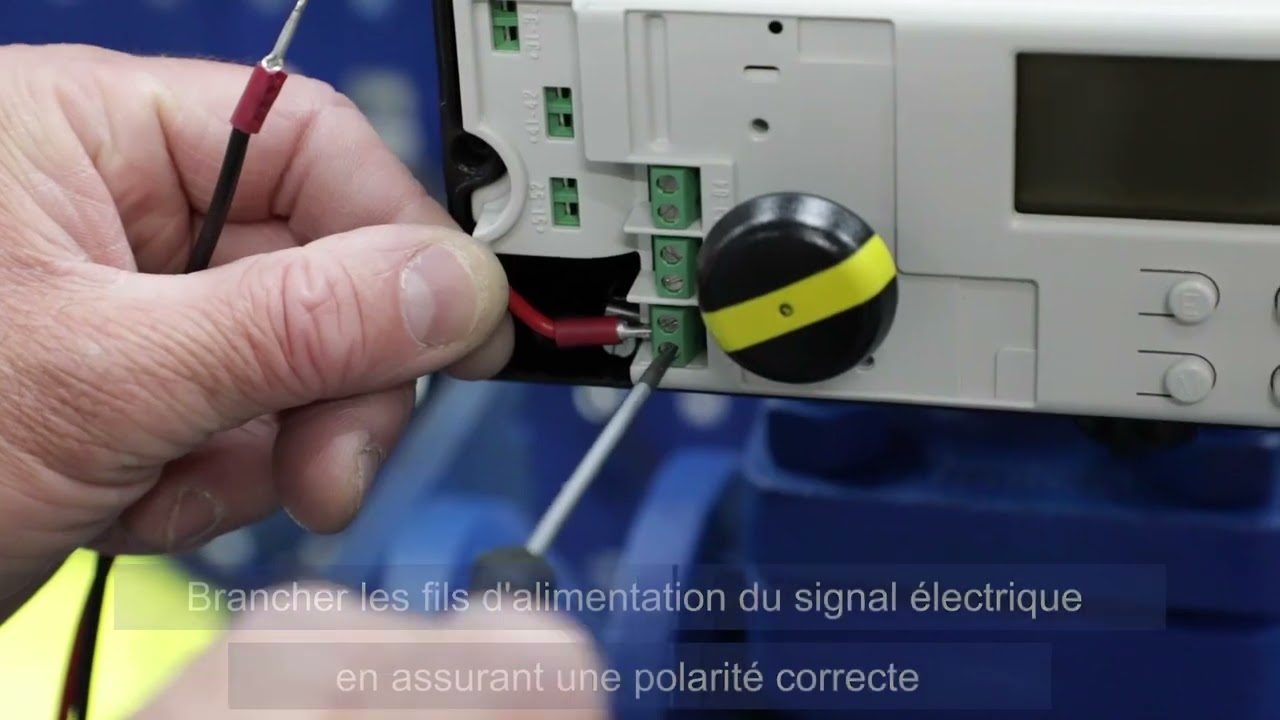 Positionneur SP7   Montage et réglage du positionneur