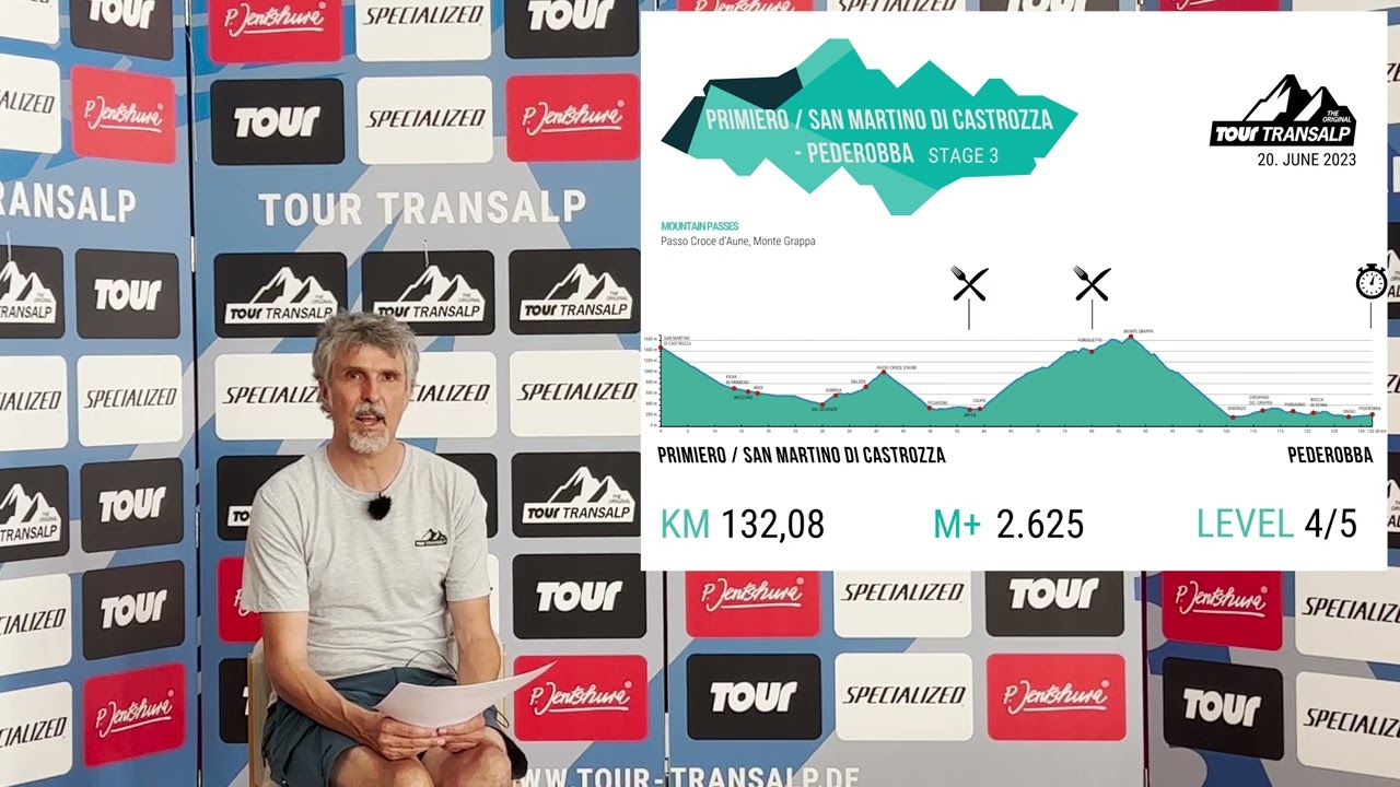TOUR Transalp 2023 I Route briefing Stage 3 | English