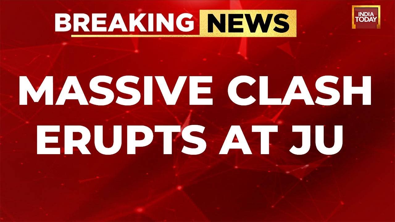 Jadavpur University Protest LIVE: Massive Clash Erupts Between To Group Outside University