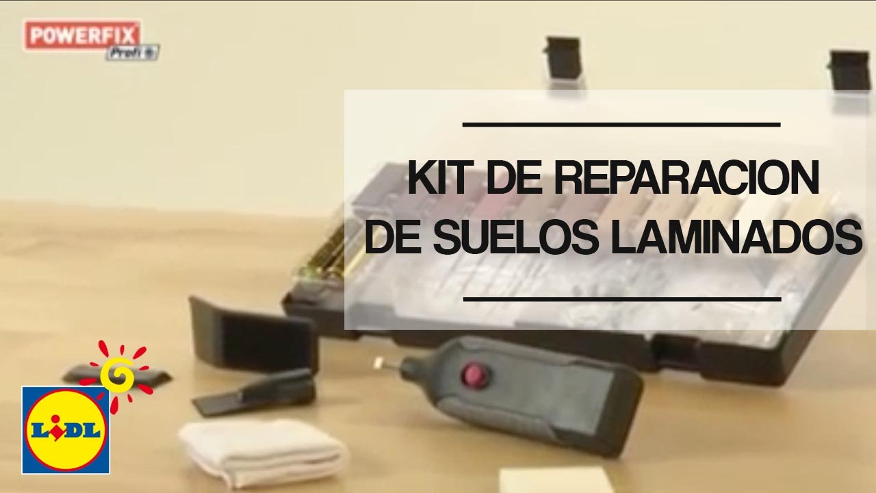 Kit de Reparación de Suelos Laminados y Parquet -Lidl España
