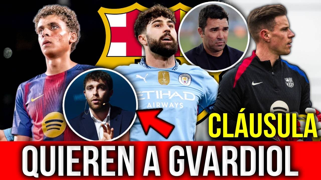 ¡GVARDIOL ES EL FAVORITO DEL BARCELONA! JOYA EGIPCIA A PUNTO DE FICHAR, TER STEGEN CLÁUSULA
