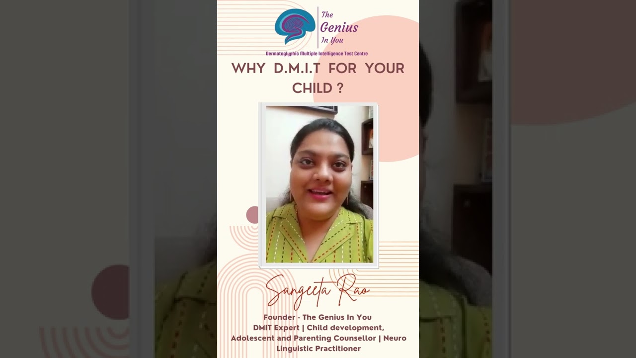 Why DMIT | DMIT benefits | DMIT Chennai | Best DMIT centre in Chennai | The Genius In You