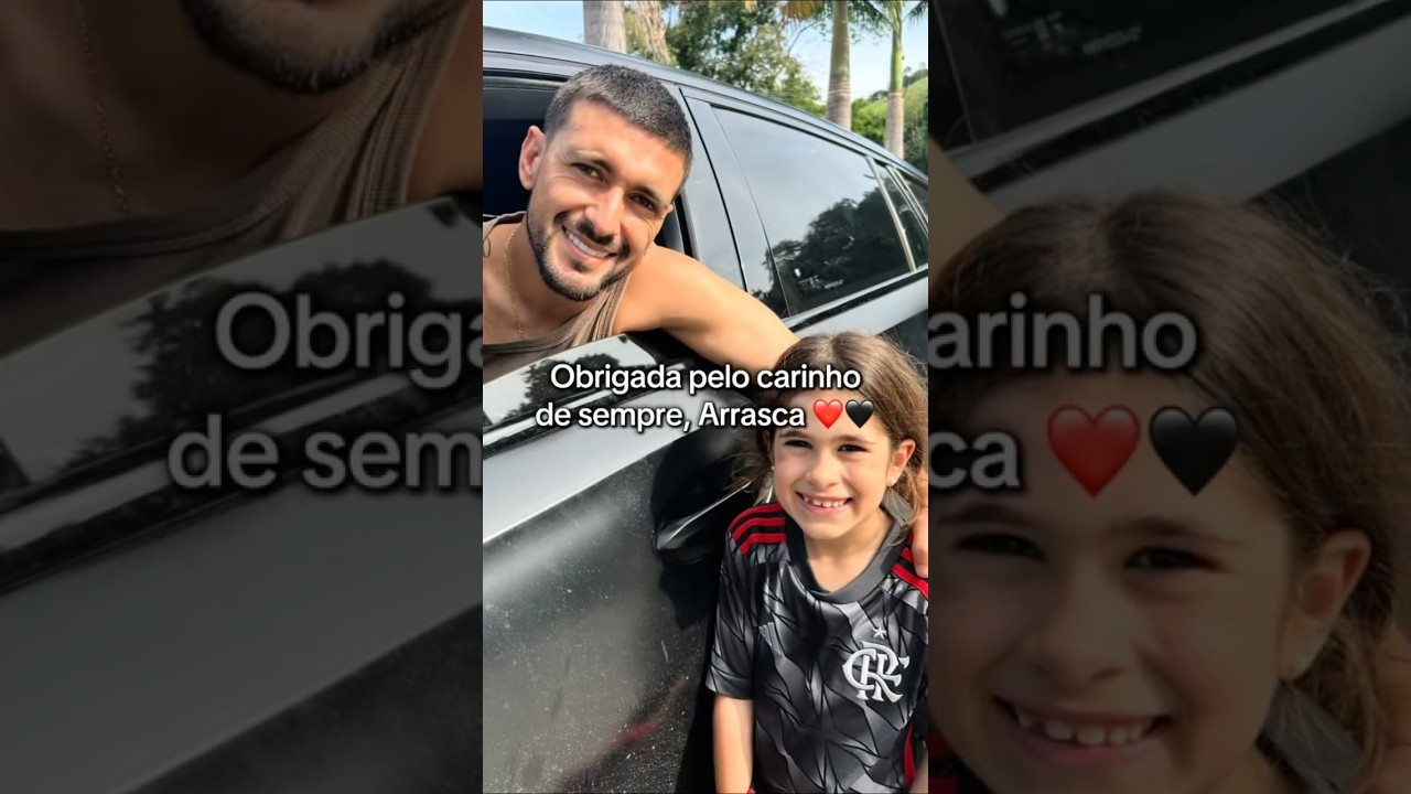 Lulu e Arrascaeta ❤️🖤 #flamengo #arrascaeta #futebol #torcedor #flamenguistas #luludana&ccedil;&atilde;o