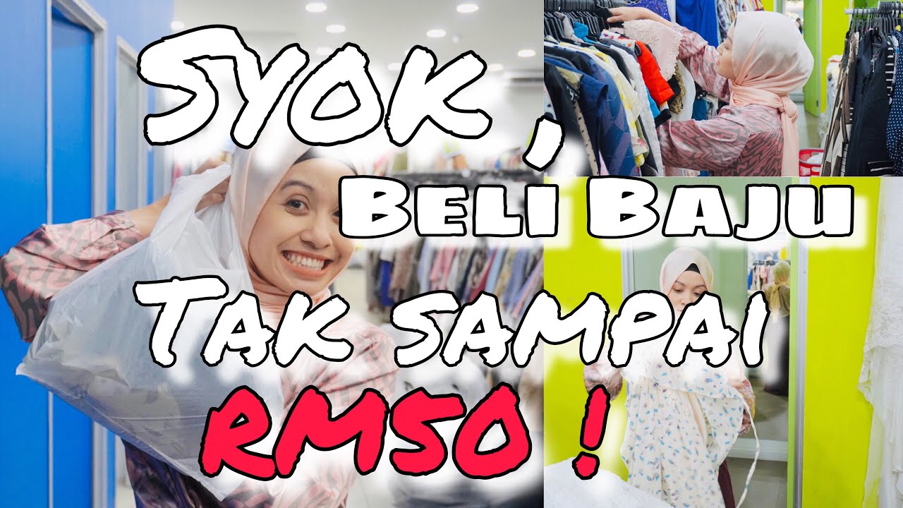 Menyelam dua kedai bundle dalam sehari FAMILY BUNDLE | Tips Membeli Baju di Kedai Bundle