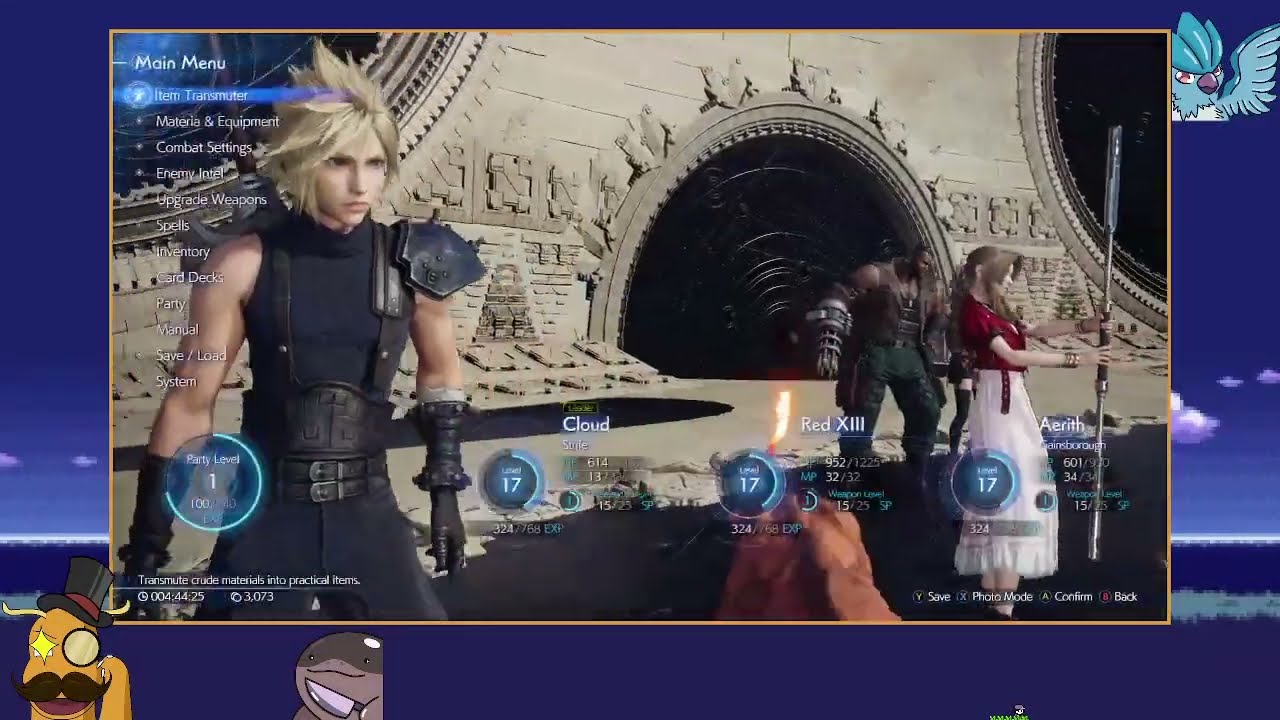 FF7 Rebirth - First Playthrough - PC - Day 2