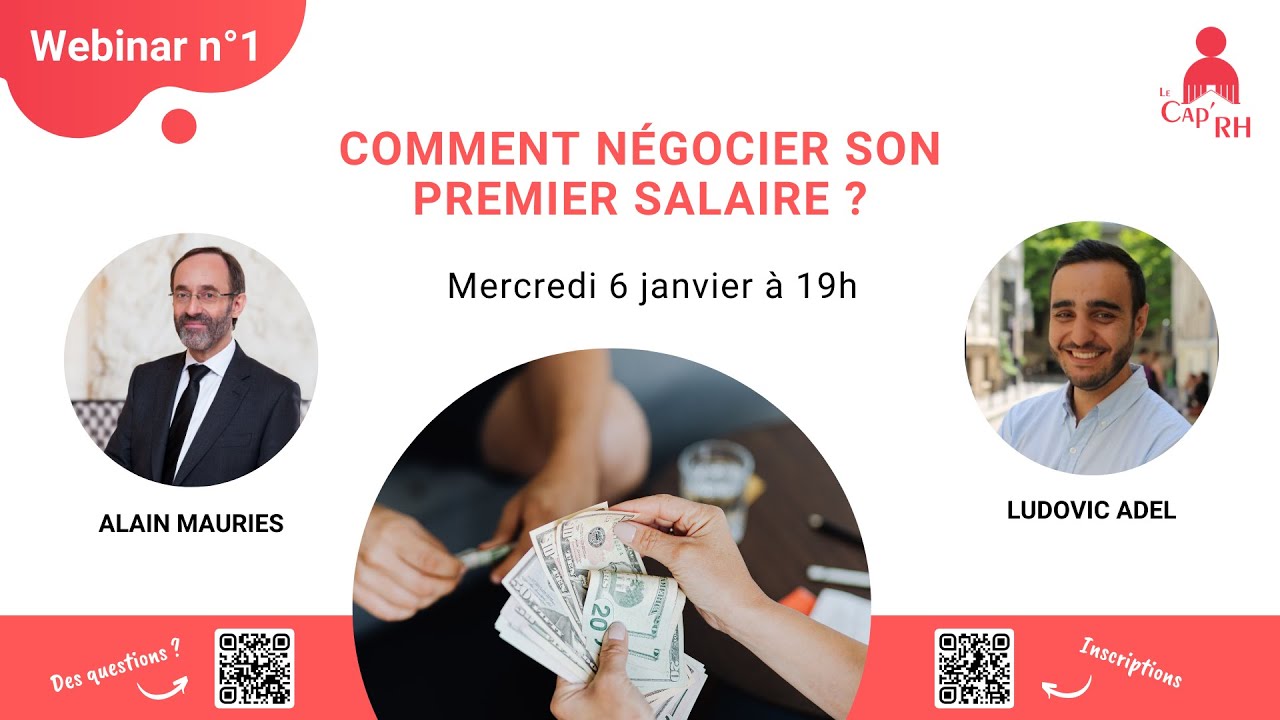 Le Cap' RH - Comment négocier son premier salaire ?