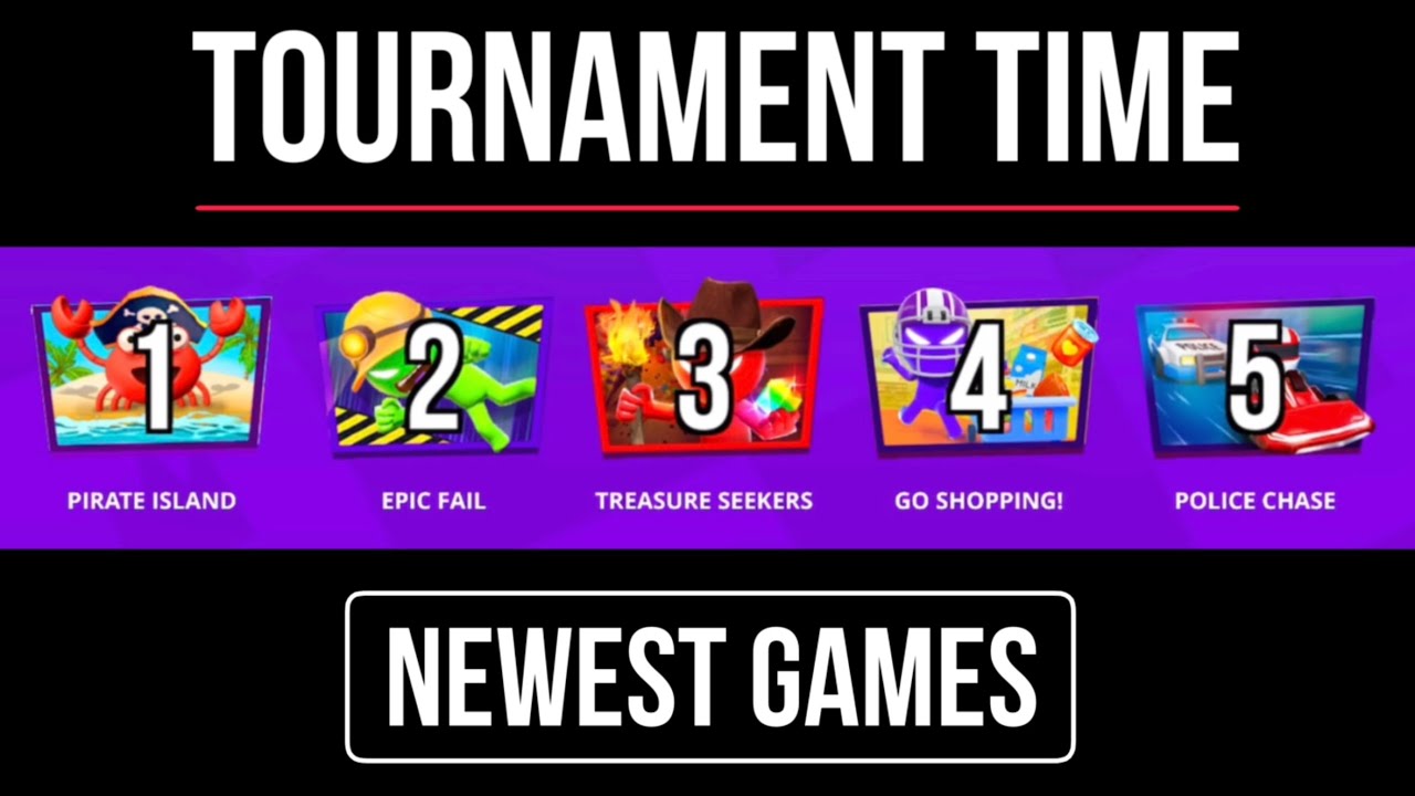 Today I Play A Tournament With All The New Games | Stickman Party