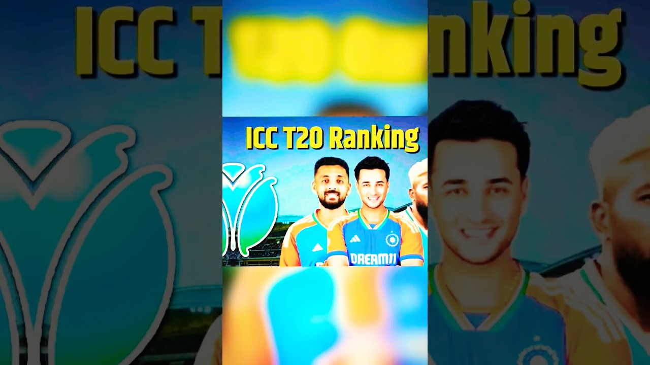 INDIA is No.1 Team in 2025| ICC Rankings 2025| ICC T20 Ranking| #icc #ranking #t20
