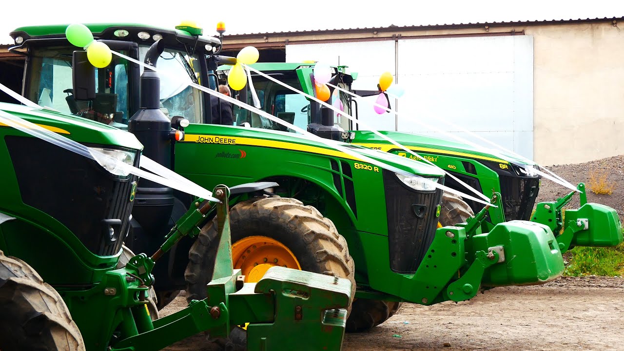 🇵🇱Ciągnikami na Wesele 🤵 👰 Eskorta Ślubna 2023 | John Deere