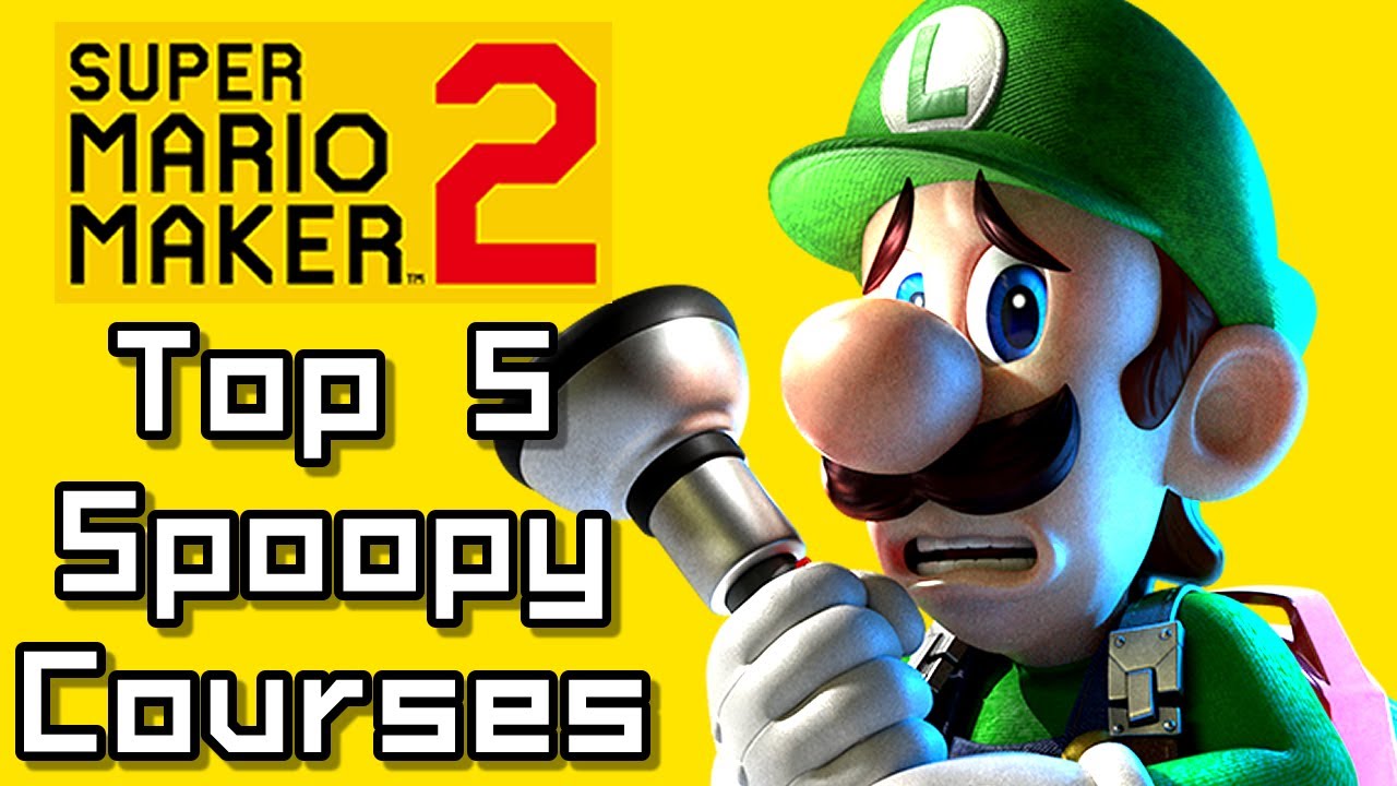 Super Mario Maker 2 Top 5 SPOOPY Courses (Switch)