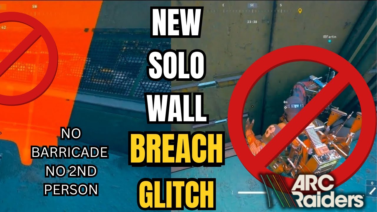 NEW ARC Raiders SOLO Wall Breach Glitch (NEVER SEEN BEFORE)