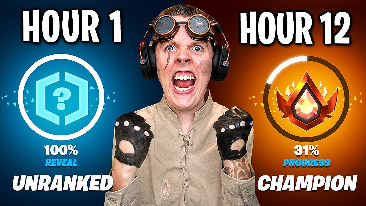 I Tried To SPEEDRUN Fortnite Ranked In Season 3... (BAD IDEA)