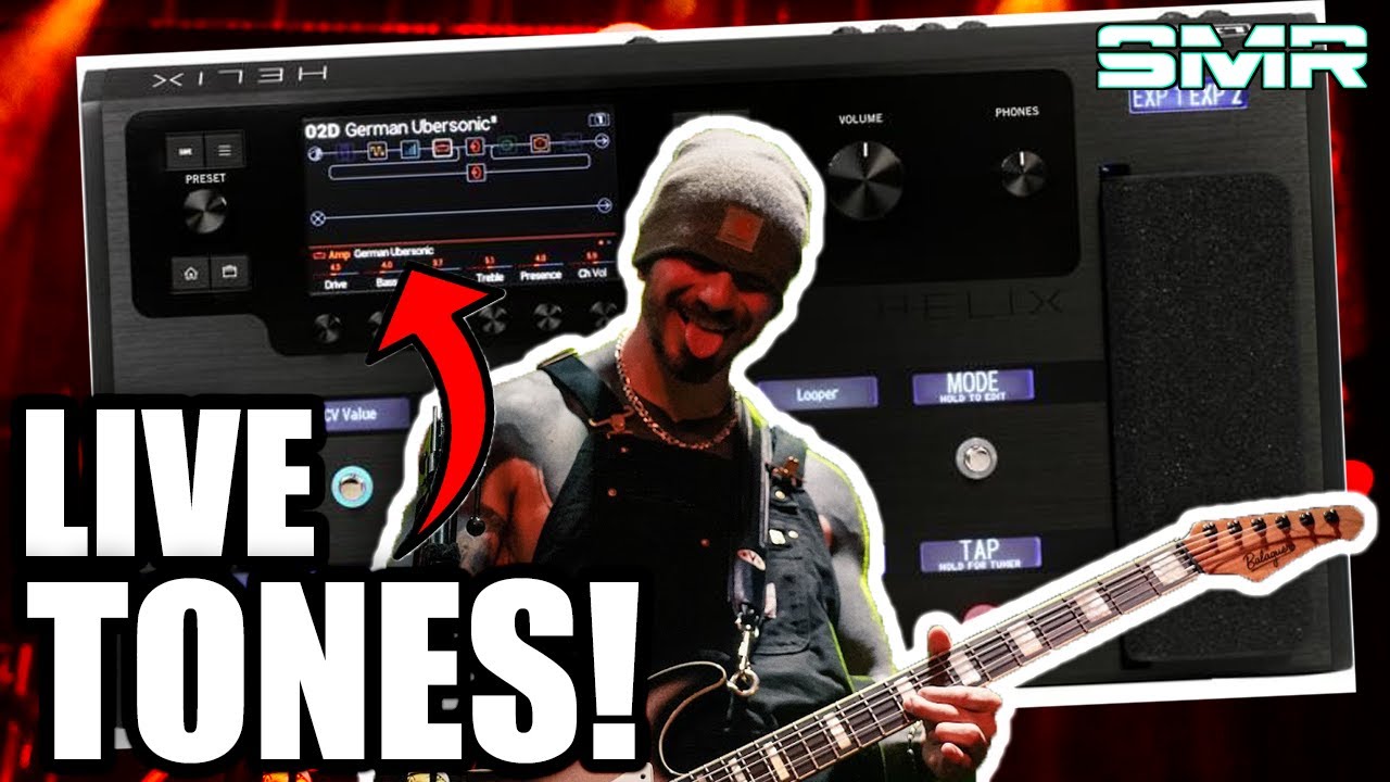 USING THE LINE 6 HELIX LIVE!