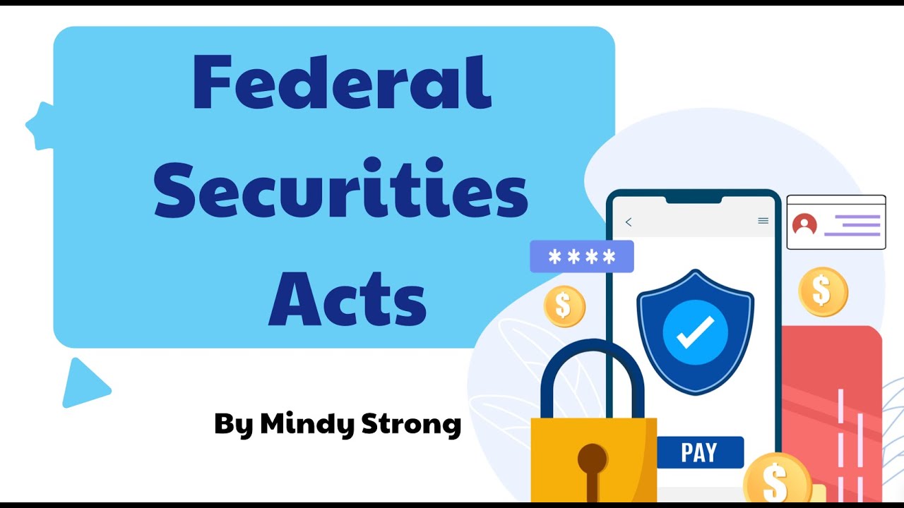 Federal Securities Act | Series 65 Exam