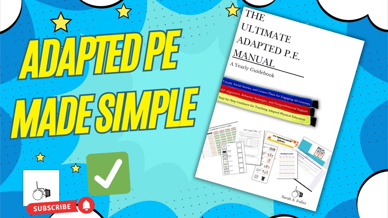 Adapted PE Made Easy: Tools & Resources Every Teacher Needs (Manual + Book Review)