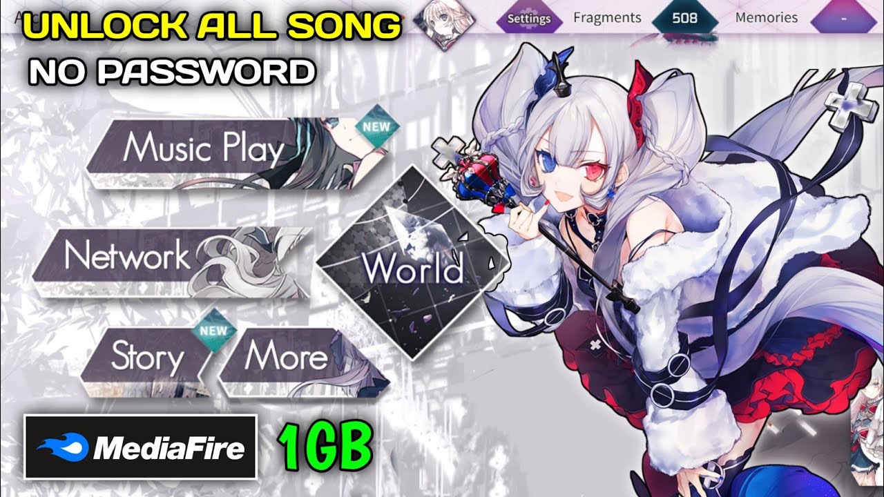 Arcaea 3.12.8 Mod Apk Unlock All paid song no password | Rhythm Game Android offline