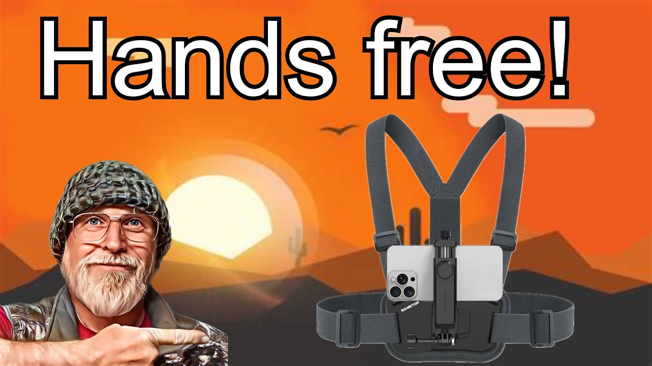 Hands free smartphone chest mount! IT REALLY IS HANDY!