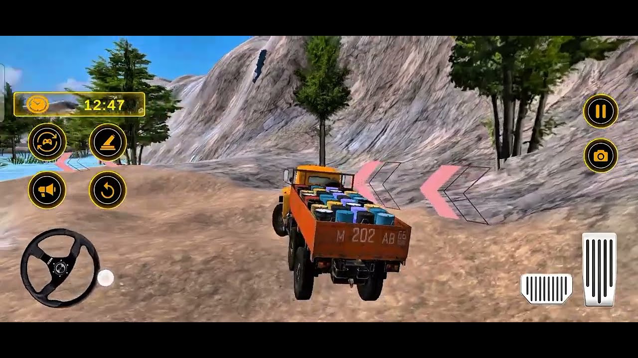 EURO CACARGO TRUCK DRIVING#gaming#driving#offroad#trending#viralvideo#stunt#games