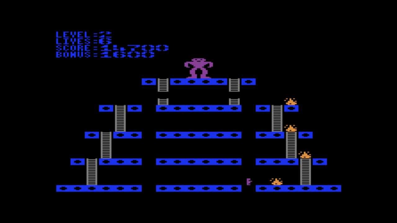 Kong for the Atari 8-bit family