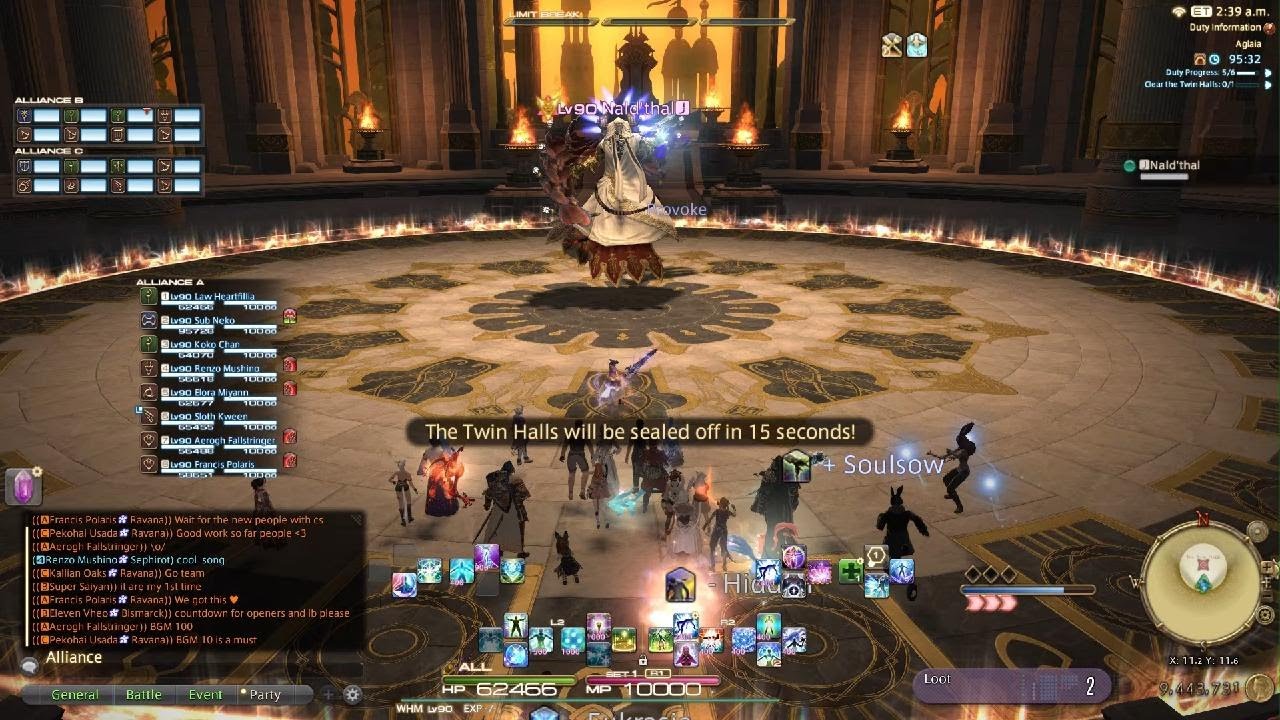 Aglaia, Finall Boss Nald'thal - POV WHM