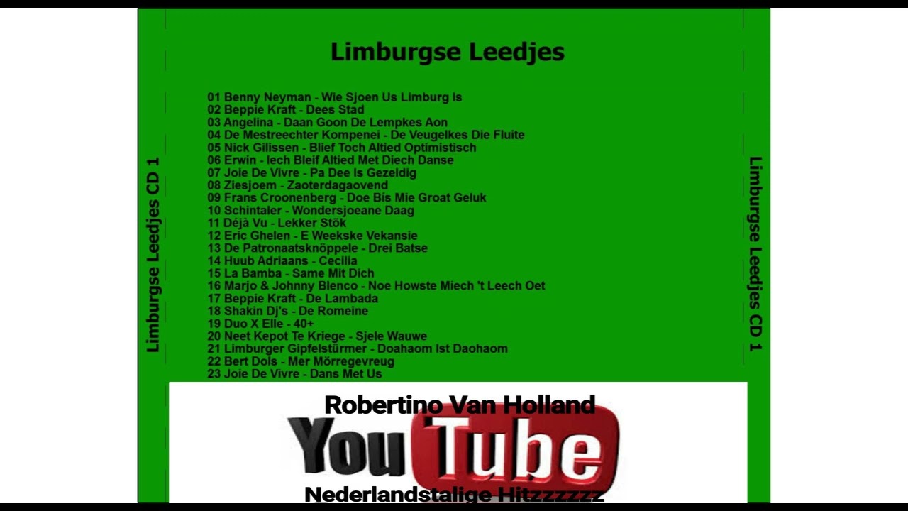 Hele Cd Limburgse Leedjes deel 1 ABONNEER ME