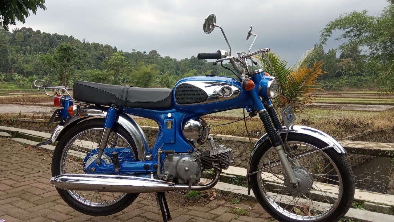 restorasi honda s90 tahun 1969 motor antik 90cc ( restoration honda 90cc old motorcycle)