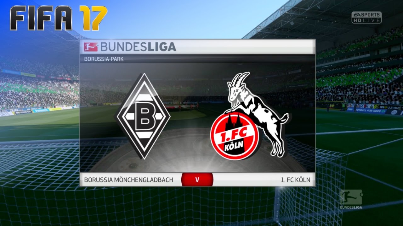 FIFA 17 - Borussia Mönchengladbach vs. 1. FC Köln @ Borussia-Park